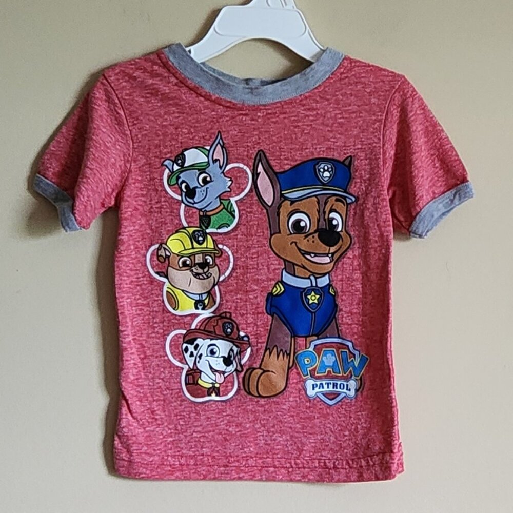 Nickelodeon Paw Patrol Shirt Chase Rubble Zuma Rocky Size 2T